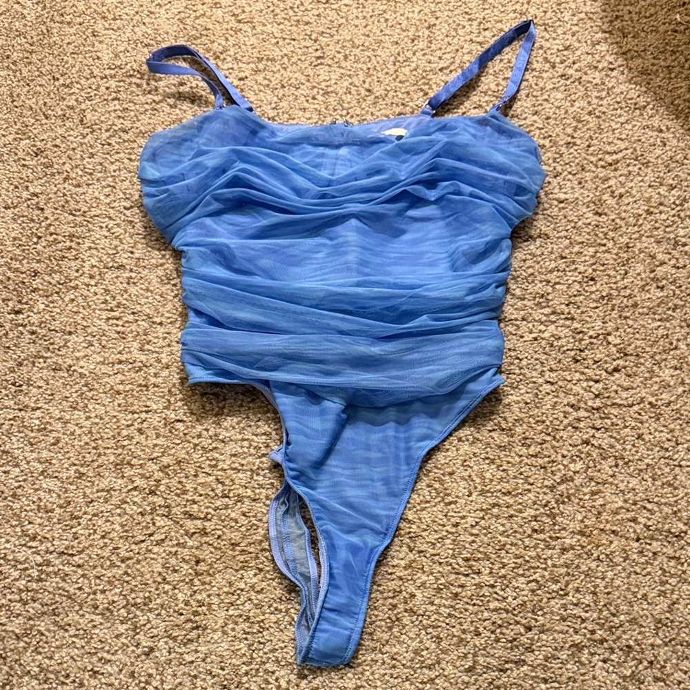 House of CB Pearl Ruched Bodysuit